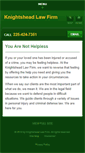 Mobile Screenshot of knightsheadlawfirm.com